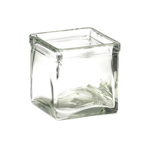 Cal-Mil C4X4GLCN Storage Jar / Ingredient Canister, Glass