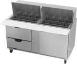 Beverage Air SPED60HC-24M-2 Refrigerated Prep Tables