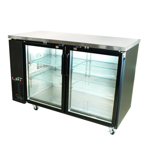 BK Resources BB-2G-60 Back Bar Coolers