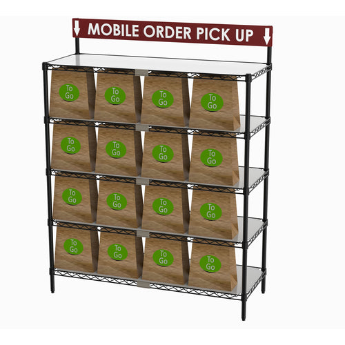 Metro CR1848TGSR Chain Reaction Bulk Storage Shelving