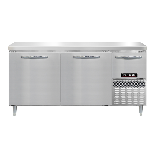 Continental Refrigerator DFA68NSS Designer Line Undercounter & Worktop Refrigeration