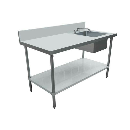 Omcan USA 43240 Stainless Steel Prep Tables