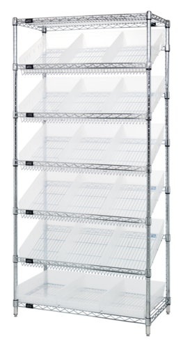 Quantum WRS-7-110CL Wire Shelving