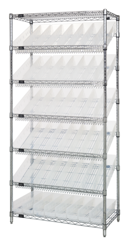 Quantum WRS-7-103CL Wire Shelving