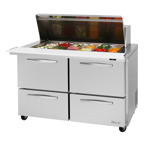 Turbo Air PST-48-18-D4-N PRO Refrigerated Prep Tables