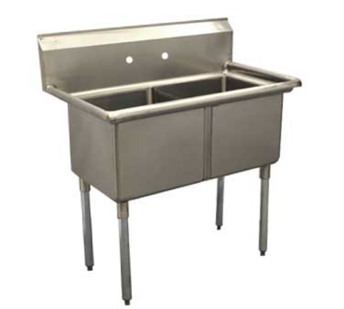 Serv-Ware E2CWP1818 Compartment Sinks