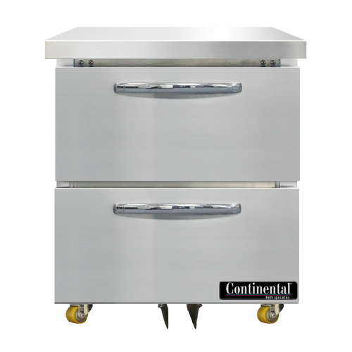 Continental Refrigerator DF27N-U-D Designer Line Undercounter & Worktop Refrigeration