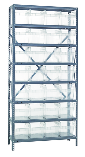 Quantum 1875-SB808CL Bulk Storage Shelving