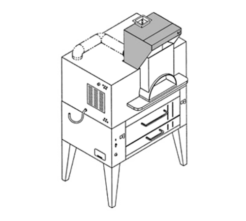 Bakers Pride (Middleby) PB-24S IL Forno Classico Exhaust Only Hoods