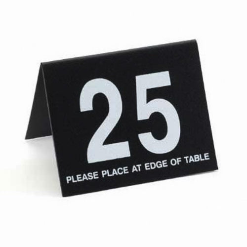 Cal-Mil 234-1-13 Tabletop Sign, Tent / Number