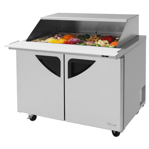 Turbo Air TST-48SD-18-N-SL Super Deluxe Refrigerated Prep Tables