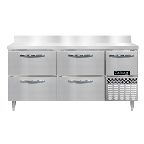 Continental Refrigerator DFA68NSSBS-D Designer Line Undercounter & Worktop Refrigeration
