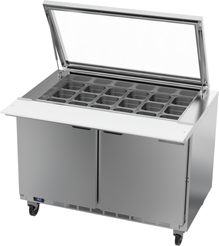 Beverage Air SPE48HC-18M-STL Refrigerated Prep Tables