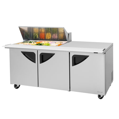 Turbo Air TST-72SD-18M-N(-LW) Super Deluxe Refrigerated Prep Tables