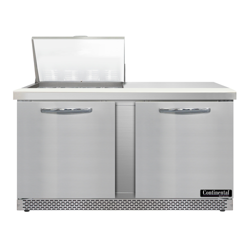 Continental Refrigerator D60N12M-FB Designer Line Refrigerated Prep Tables