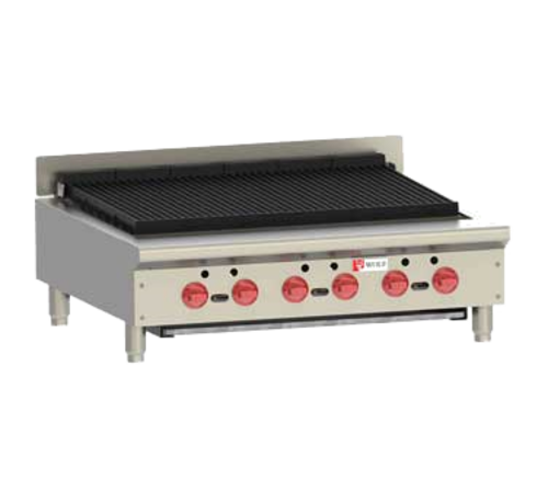 Wolf ACB36-QS-COMMANDER Quick Ship Gas Charbroilers