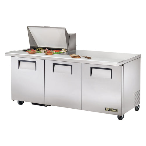 True Mfg. - General Foodservice TSSU-72-12M-B-HC Refrigerated Prep Tables