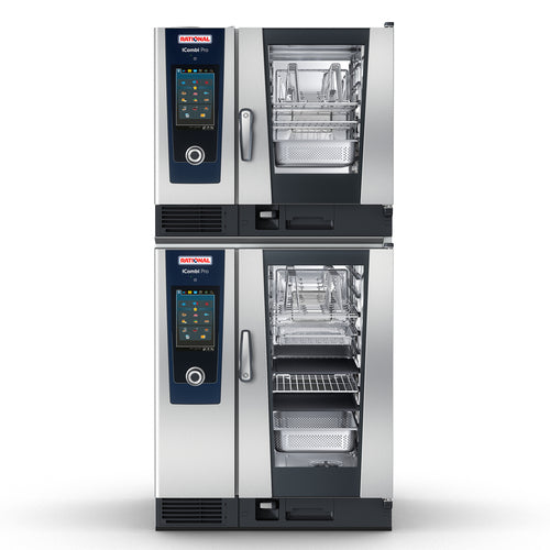 RATIONAL ICP 6-HALF ON 10-HALF E 208/240V 3 PH-QS Quick Ship Combi Ovens