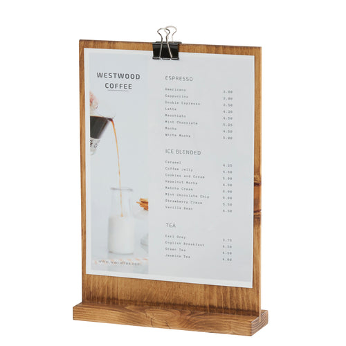 Cal-Mil 2036-811-99 Menu Card Holder / Number Stand