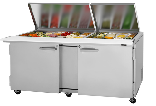 Turbo Air PST-72-30-N-FL PRO Refrigerated Prep Tables