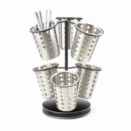 Cal-Mil 1227-13 Flatware Holder, Utensil Holder Display Caddy