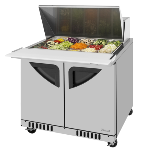 Turbo Air TST-36SD-15-FB-N Super Deluxe Refrigerated Prep Tables