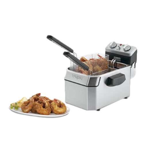 Waring WDF1000 Fryer, Electric, Countertop, Full Pot