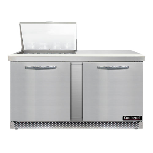 Continental Refrigerator SW60N12M-FB Mighty Top Refrigerated Prep Tables