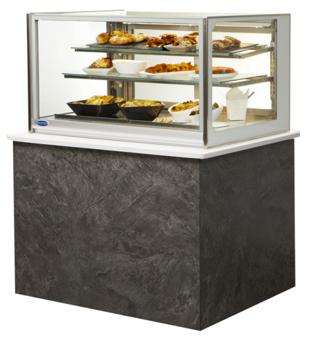 Federal Industries ITH4826 Italian Glass Series Hot Food Displays