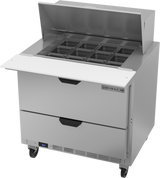 Beverage Air SPED36HC-12M-2 Refrigerated Prep Tables