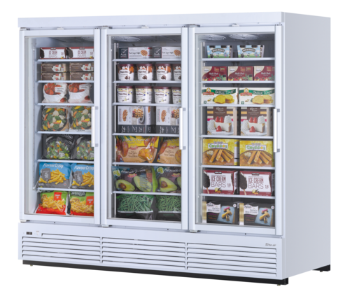 Turbo Air TJMF-85SDW(B)-N Super Deluxe Glass Door Merchandisers