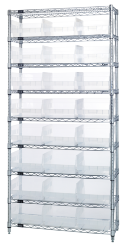 Quantum WR9-209CL Wire Shelving