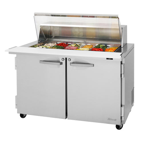 Turbo Air PST-48-18-N-CL PRO Refrigerated Prep Tables