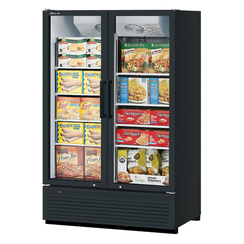 Turbo Air TGF-47SDH-N Super Deluxe Glass Door Merchandisers