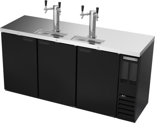 Beverage Air DD72HC-1-B Back Bar Coolers