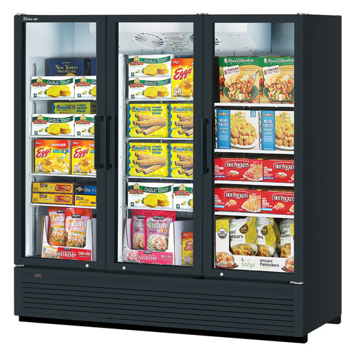 Turbo Air TGF-72SDH-N Super Deluxe Glass Door Merchandisers