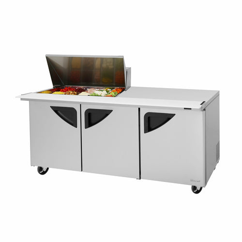 Turbo Air TST-72SD-15M-N(-LW) Super Deluxe Refrigerated Prep Tables