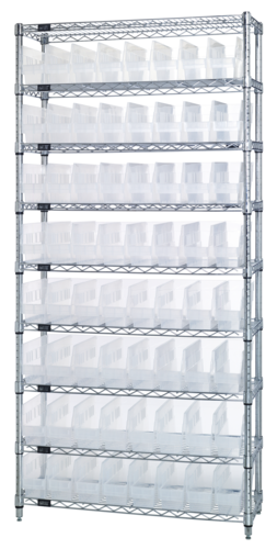 Quantum WR9-203CL Wire Shelving