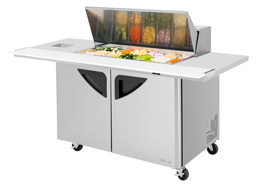 Turbo Air TST-48SD-18-E-SVC-N Super Deluxe Refrigerated Prep Tables