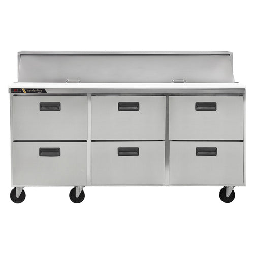 Traulsen CLPT-7230-DW Centerline Refrigerated Prep Tables