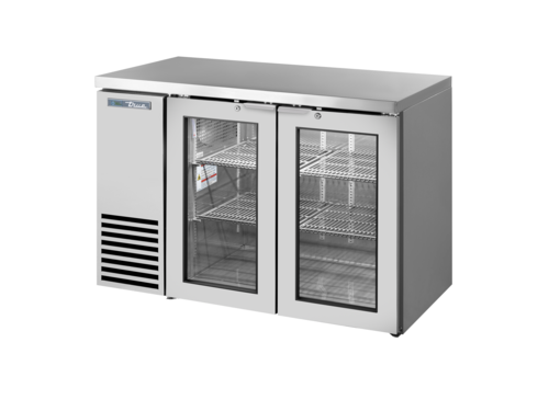 True Mfg. - General Foodservice TBB24-48-2G-Z1-SFT-S-1 Back Bar Coolers