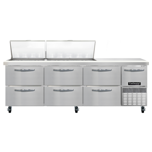 Continental Refrigerator RA93N27M-D Refrigerated Prep Tables