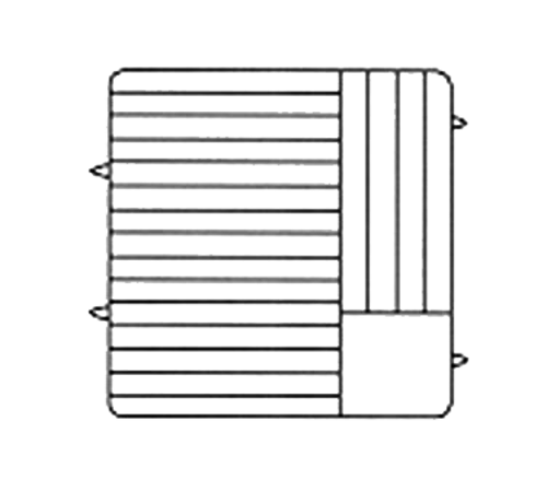 Vollrath PM1912-6 Plate Crate® Dishwashers