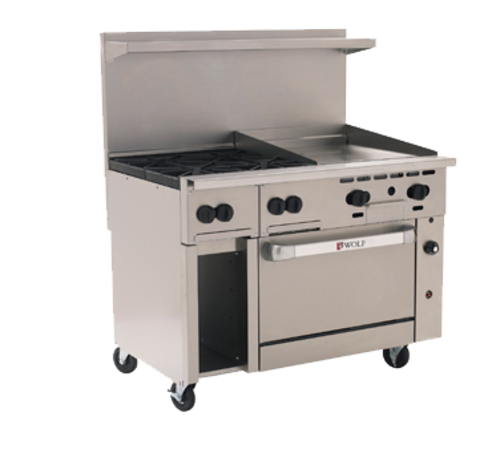 Wolf C48S-4B24G Challenger XL Gas Ranges