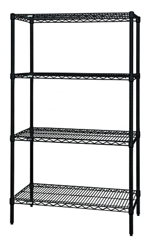 Quantum WR86-3636BK Wire Shelving