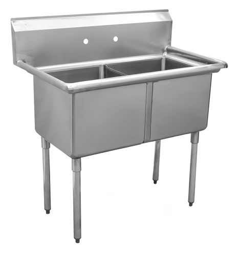 Serv-Ware D2CWP1620 Compartment Sinks