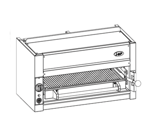 Jade Range (Middleby) JBR-JB36-RM Bistro Salamander Broilers