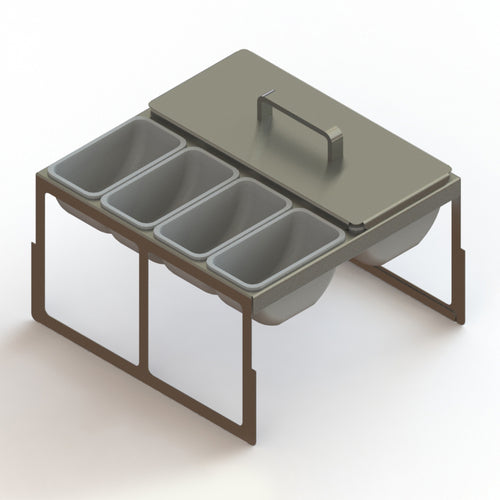 Glastender, Inc. DICP-16B Back Bar Coolers