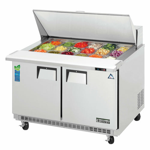 Everest Refrigeration EPBR2 Refrigerated Prep Tables