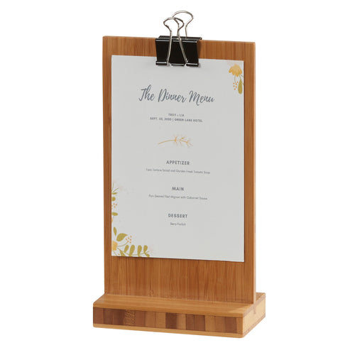 Cal-Mil 2036-46-60 Menu Card Holder / Number Stand